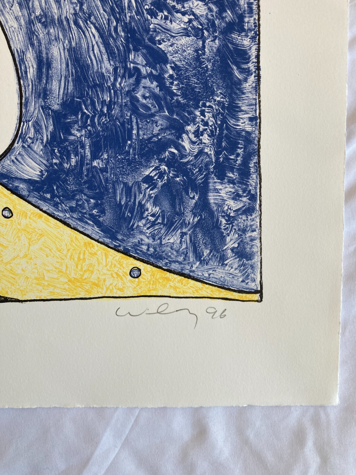 WILLIAM T. WILEY Signed DENEB Lithograph 1996 LIMITED EDITION Print Cleveland