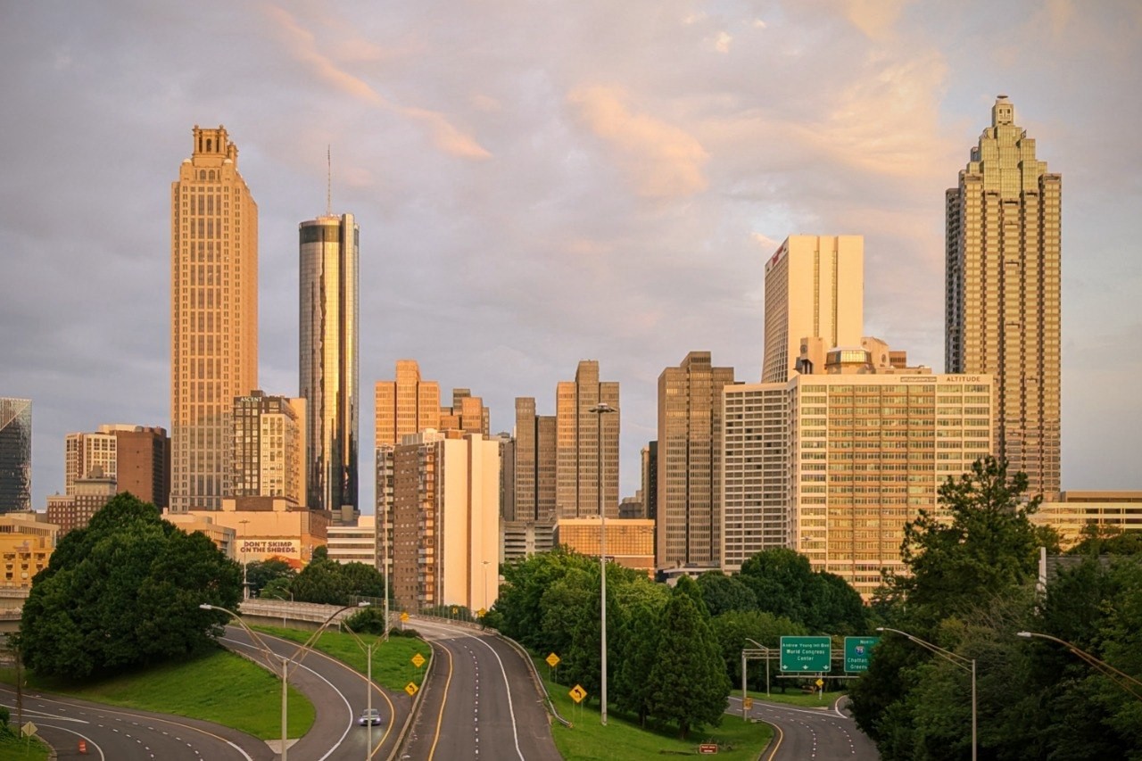 Golden City Skyline – Photography Print, 8.5×11