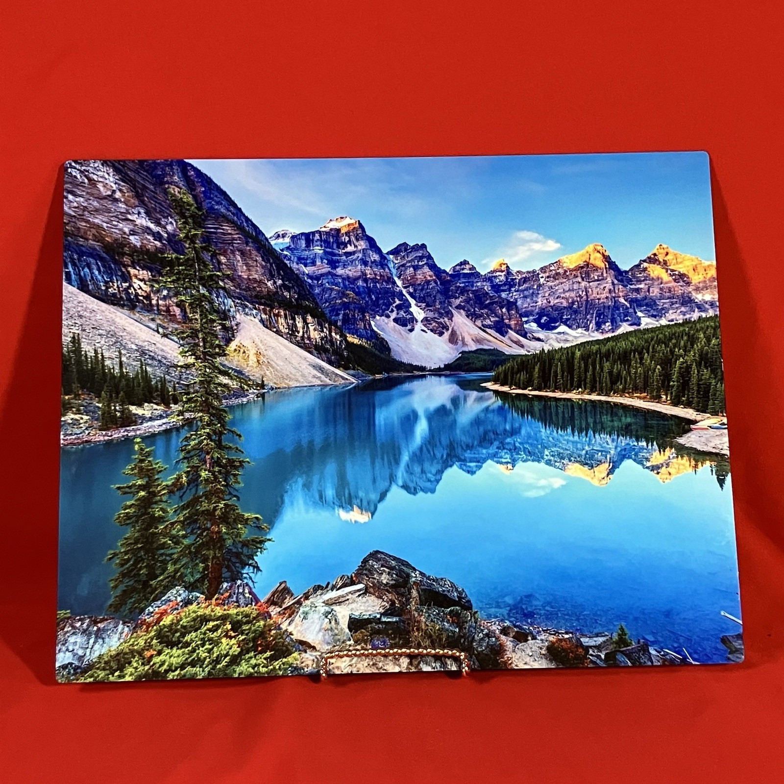 14″ x 11″ Metal Print / Moraine Lake / Banff National Park / Canada / Photo Pic