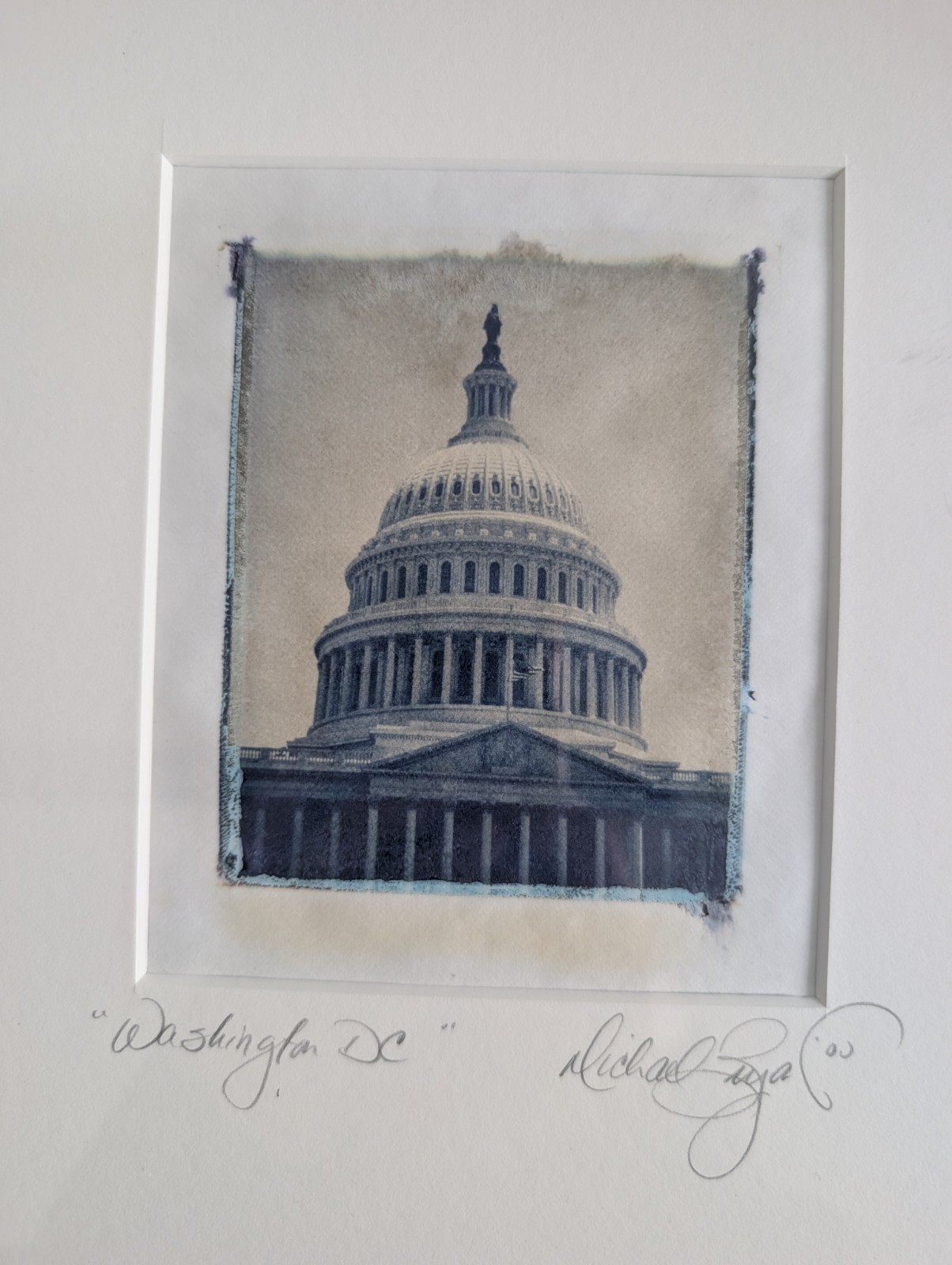 Vintage signed Michael Bryant Photography USA Art, Black & White Set Of 2