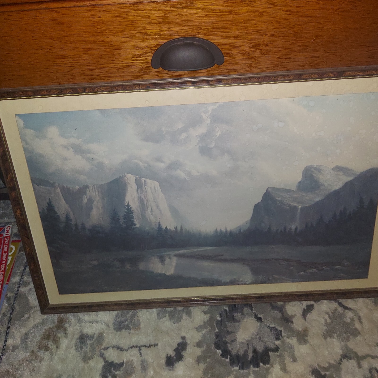 JIMMY CHIN Yosemite Sunset After The Storm Custom Framed Print L@@K Nature Photo