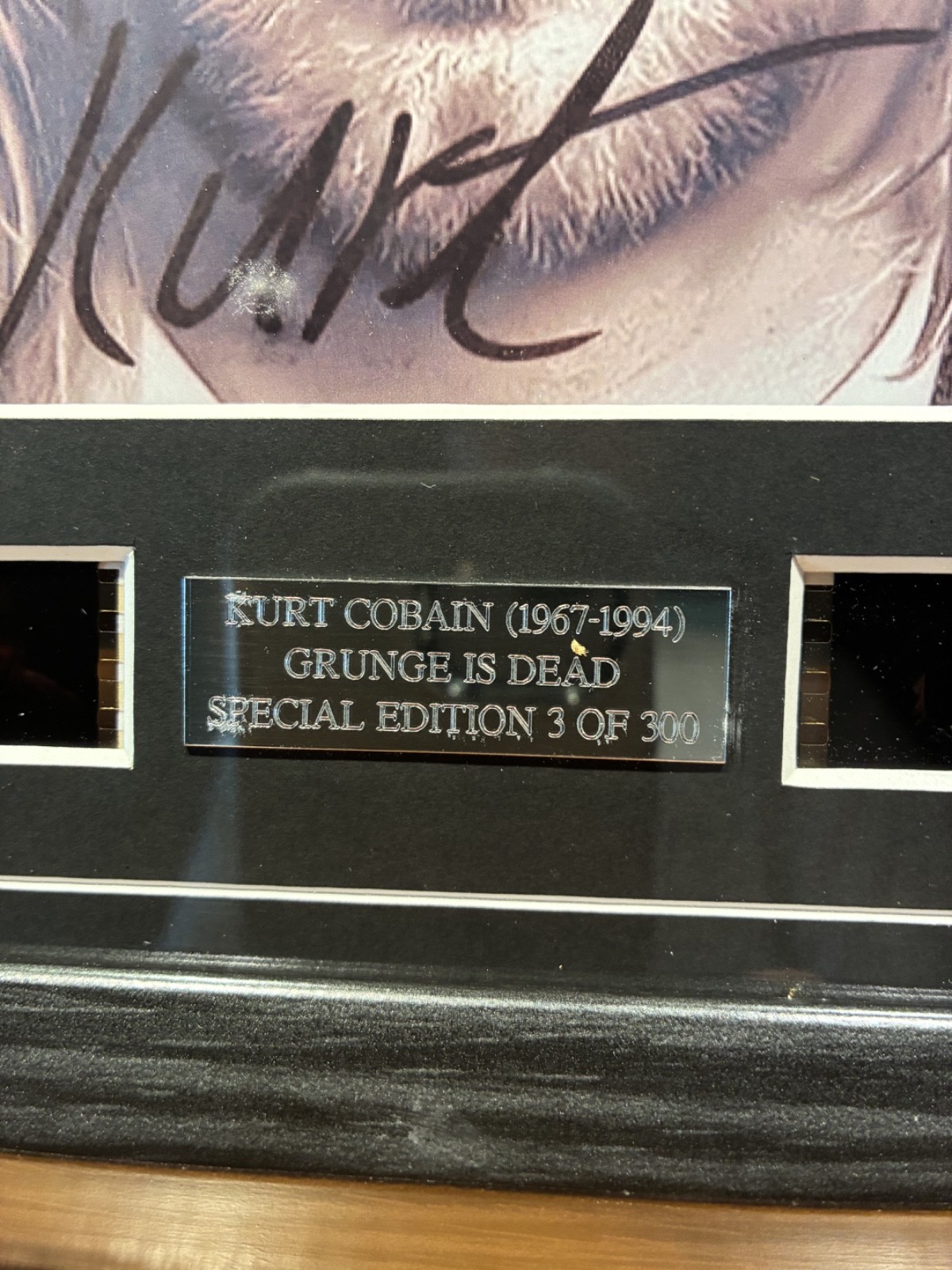 RARE Kurt Cobain Portrait Special Edition #3 of 300 BRAND NEW!!!