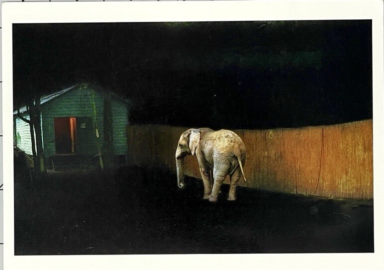 Allison Hunter (b. 1967) Art Show Announcement Card 2007