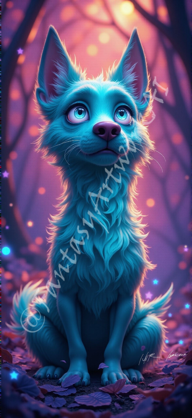 Nice Dog – Digital Image Picture Phone Background AI Art, 10 images – #10