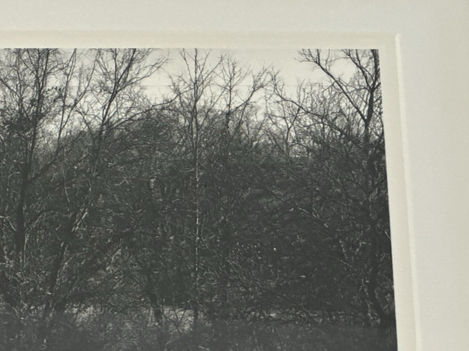 Framed Archival Pigment Photo Print of Farm Field