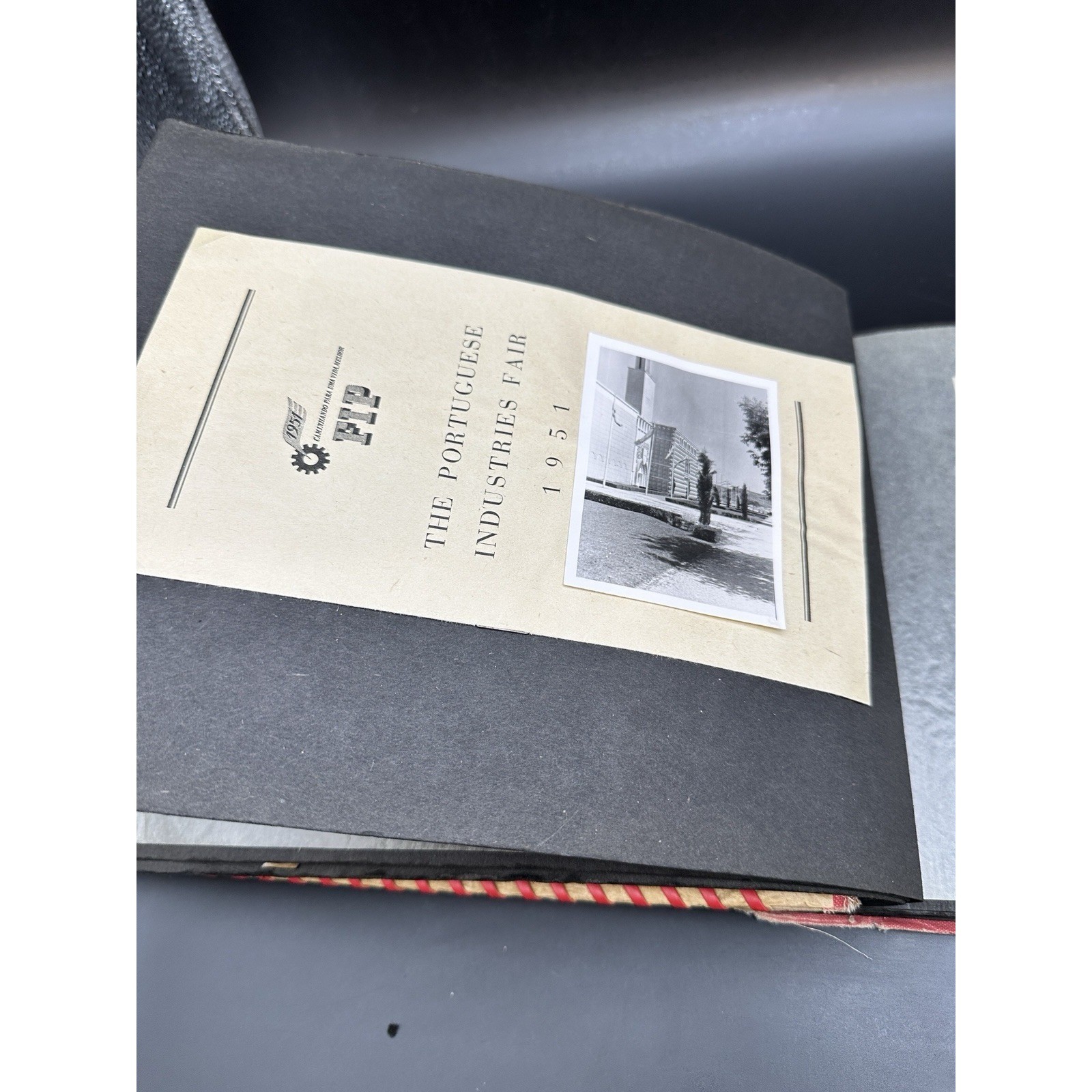 Antique Photo Album 1951 Post War Germany Sweden Portugal Travel Photographs JS