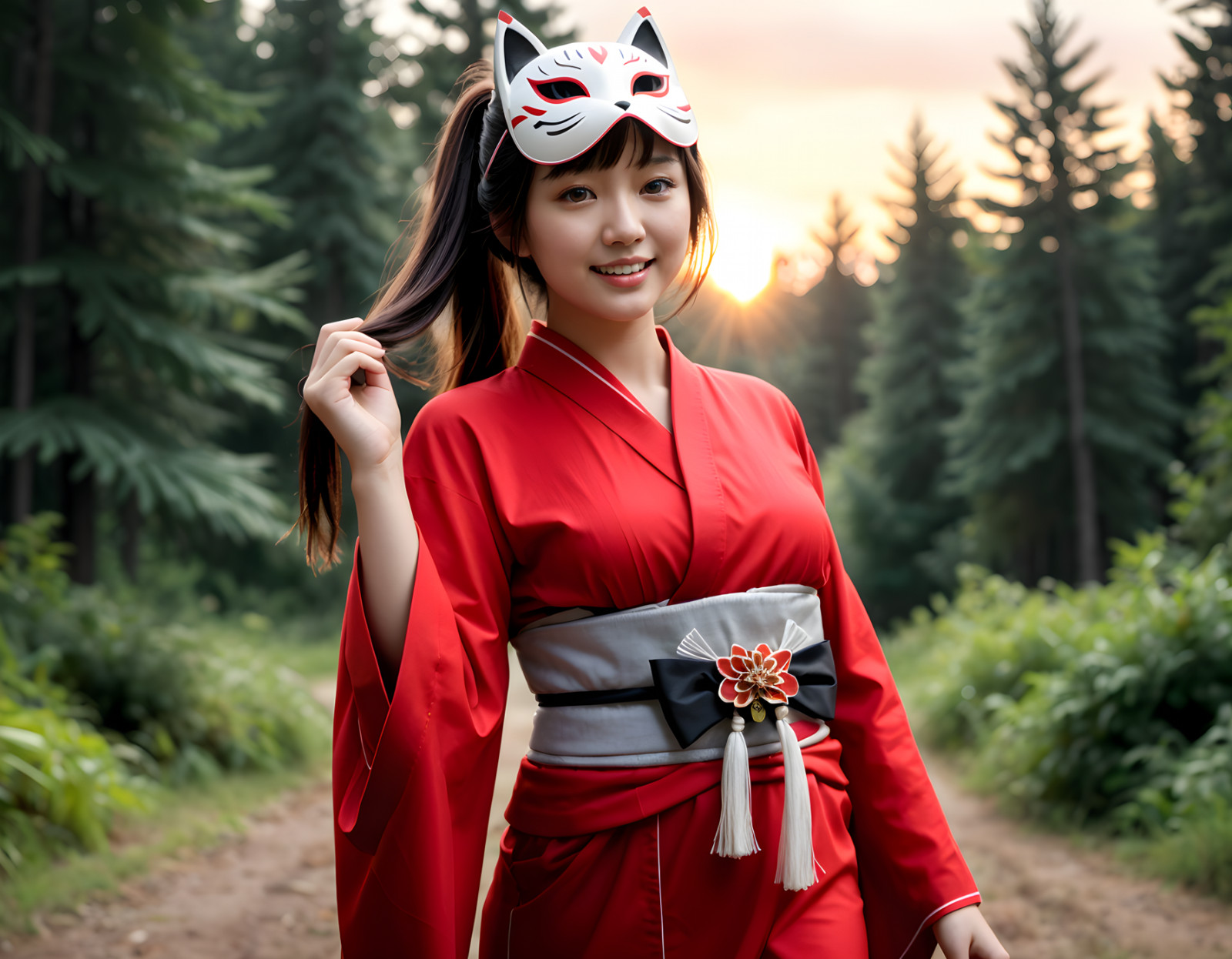 No nudity / AI Photo Art / asian girl (200 images digital download)
