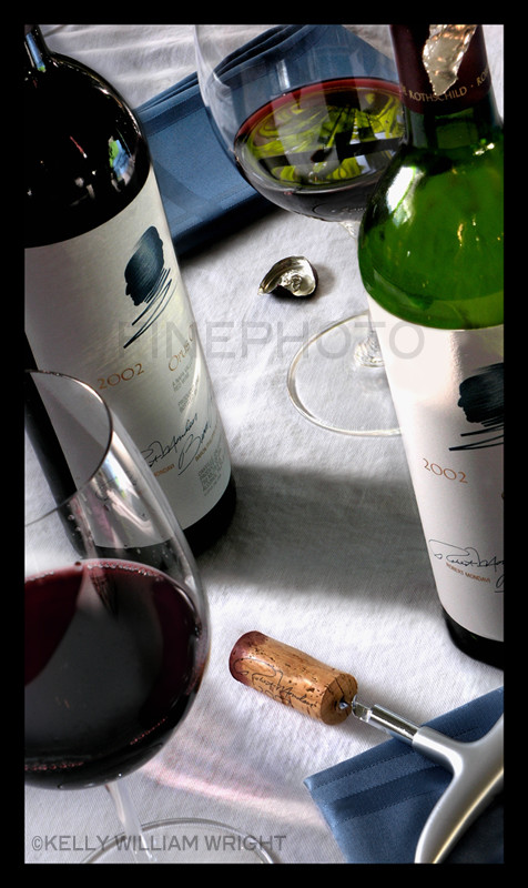 Original WINE ART Cellar OPUS ONE Napa Bar Restaurant Decor KELLY WRIGHT 13×19