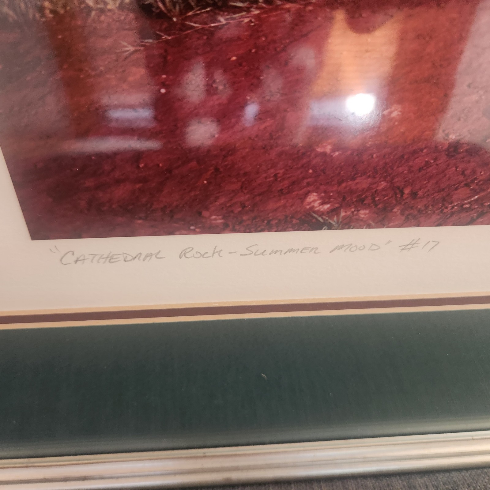Lou DeSerio Original Photography Chrome Print Cathedral Rock Sedona AZ