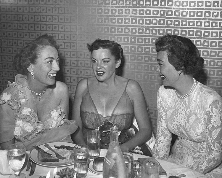 16×20 Poster of Judy Garland busty in low cut dress Joan Crawford Jane Wyman