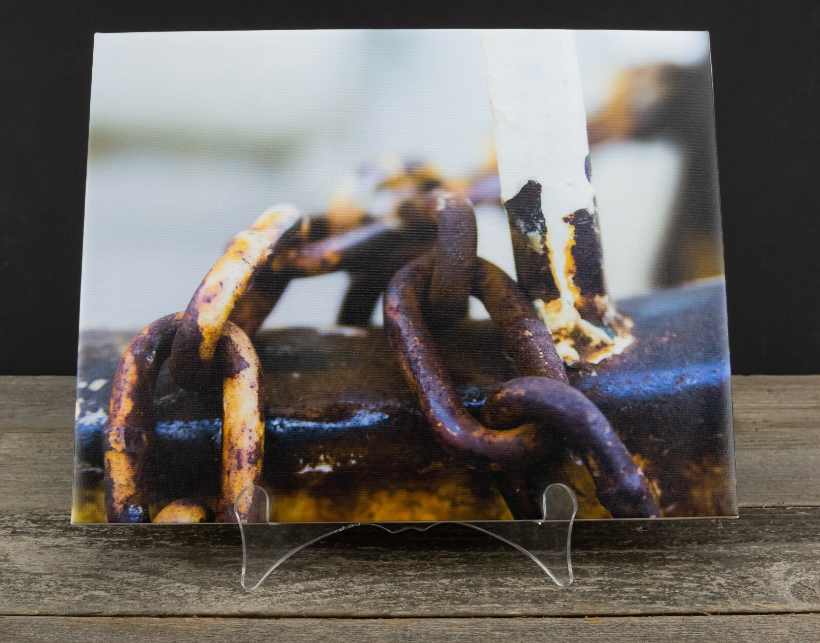 Rusty – Art Print on Thin Canvas, 11 inches x14 inches, Ready to hang