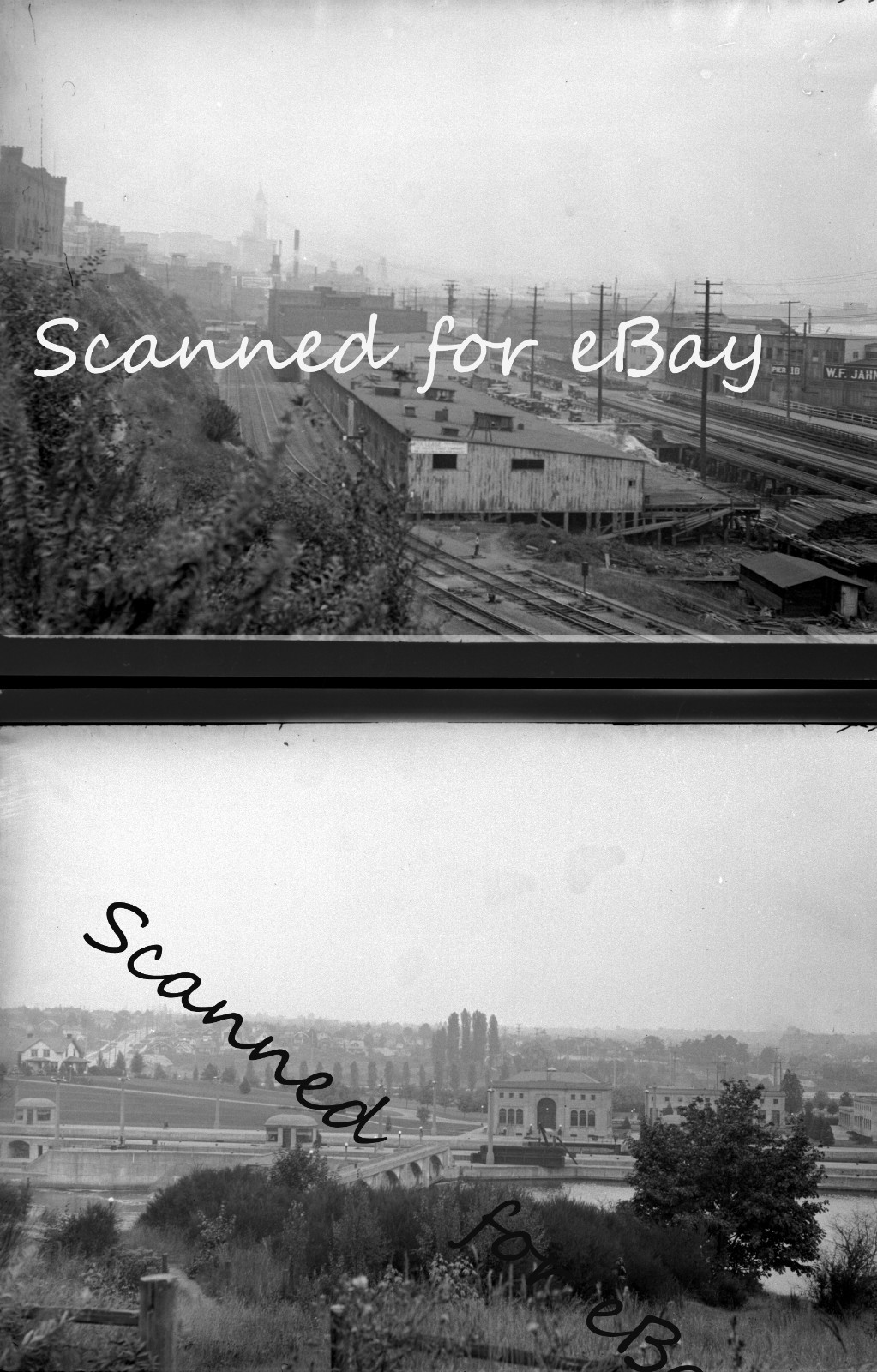 BRITISH COLUMBIA LOGGING CEMENT 1928 100 ORIG NEGATIVES IN ALBUM CANADA PEOPLE