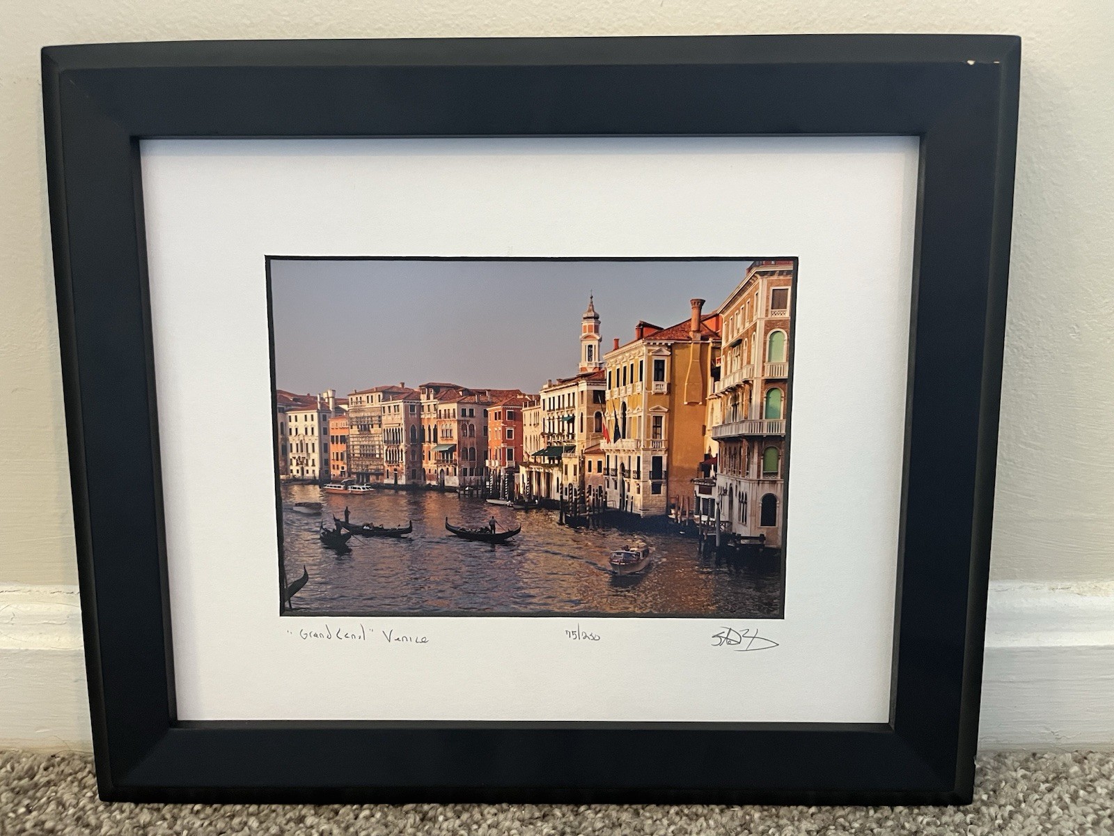 Travel Photography – Grand Canal In Venice Italy Print