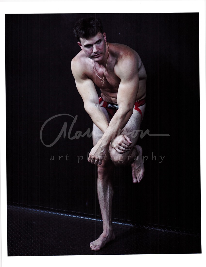 11 X 8.5 Alan Lyon Original Male Photo gay interest (14) Phil in the dark