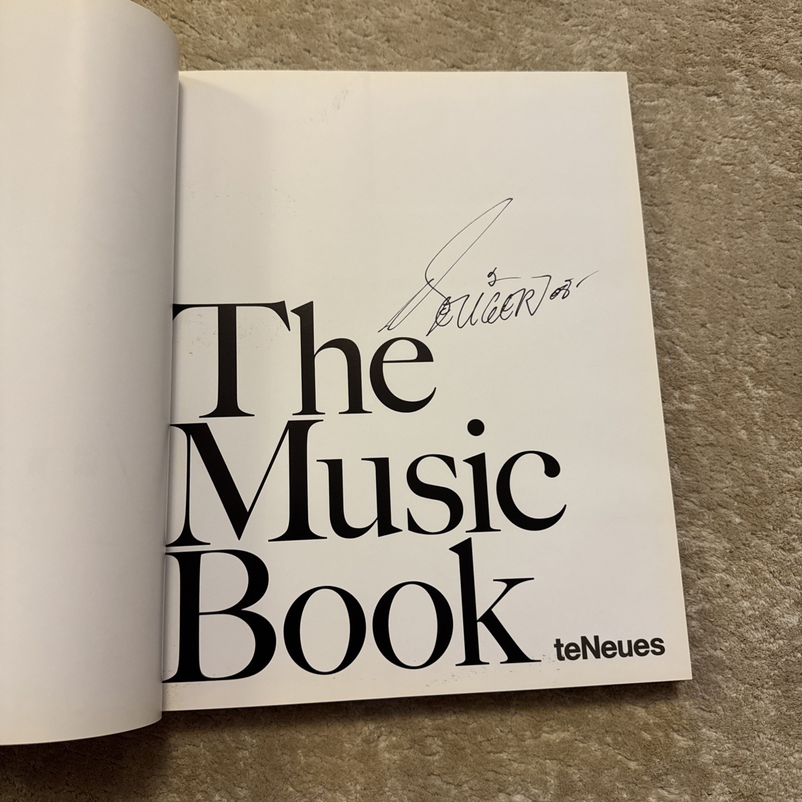 The Music Book BY MARK SELIGER SIGNED 1ST EDITION