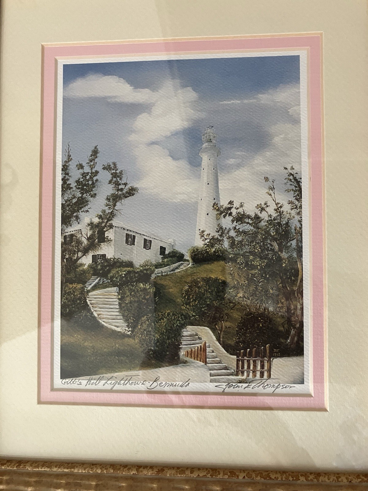 St. David’s Lighthouse & Gibb’s Hill Lighthouse Bermuda Prints By Joan Thompson