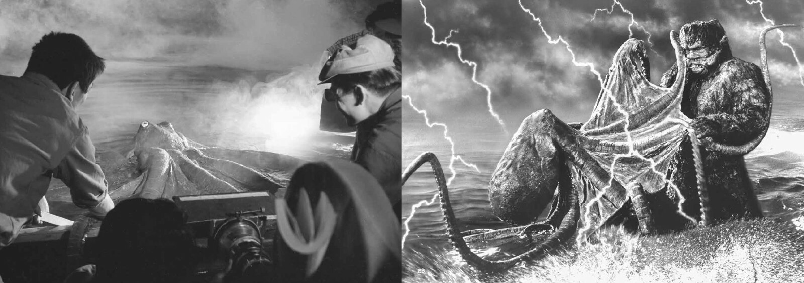 TOHO SFX MOVIES AUTHENTIC VISUAL BOOK vol.51 Octopus & vol.52 gezora ganimes