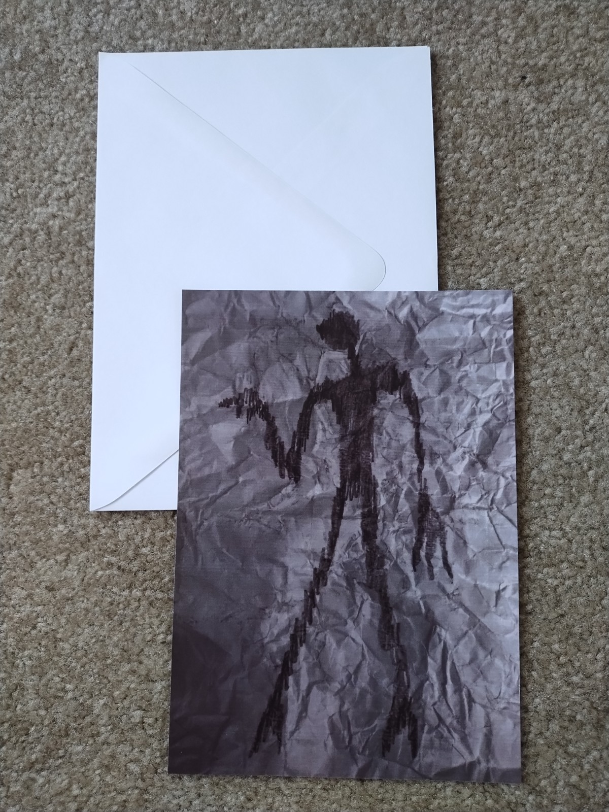 Abstract Art 5 x 7 Photo Card w/ Envelope 1107251