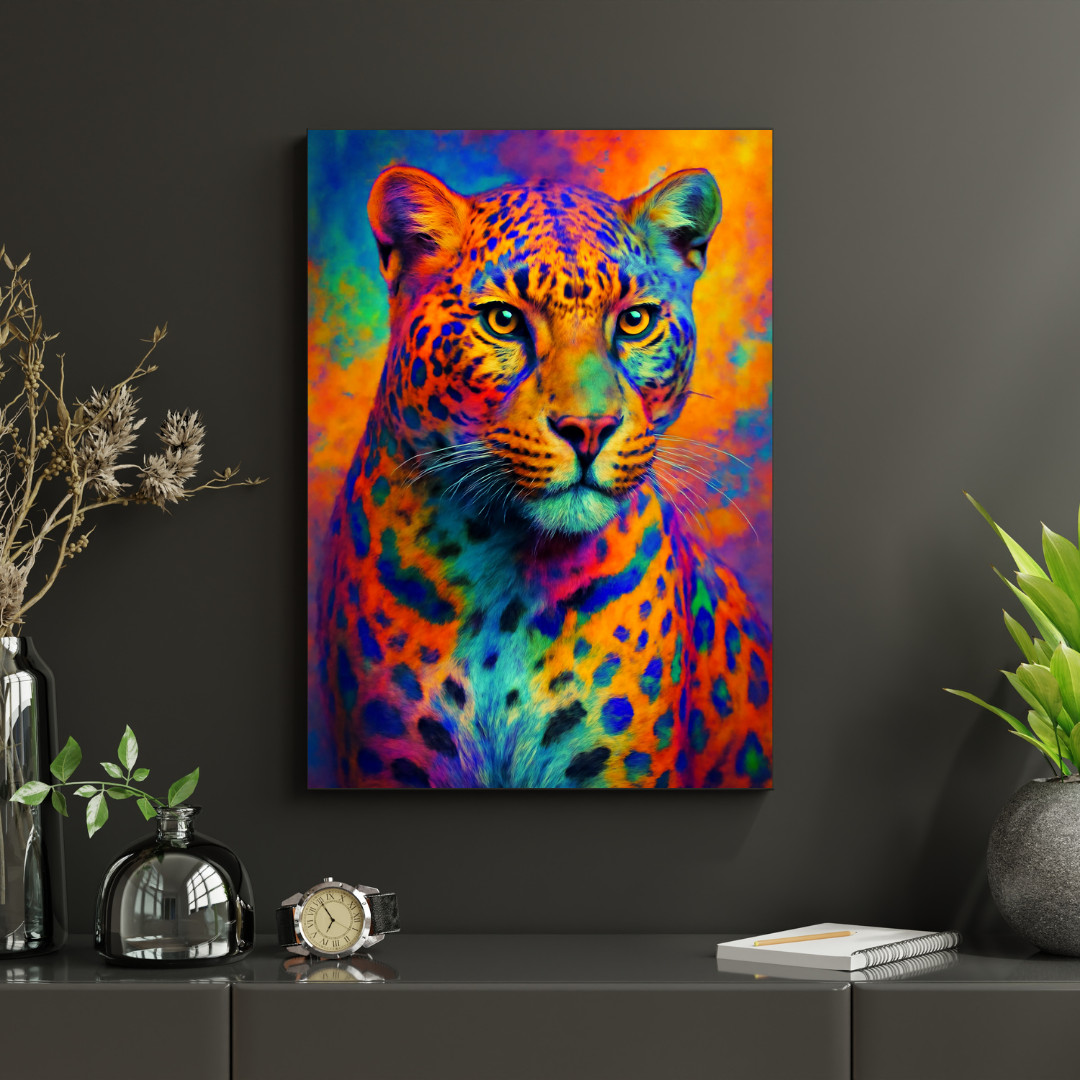 Digital Image Picture Photo Wallpaper Printable Poster Leopard Wall Art Decor