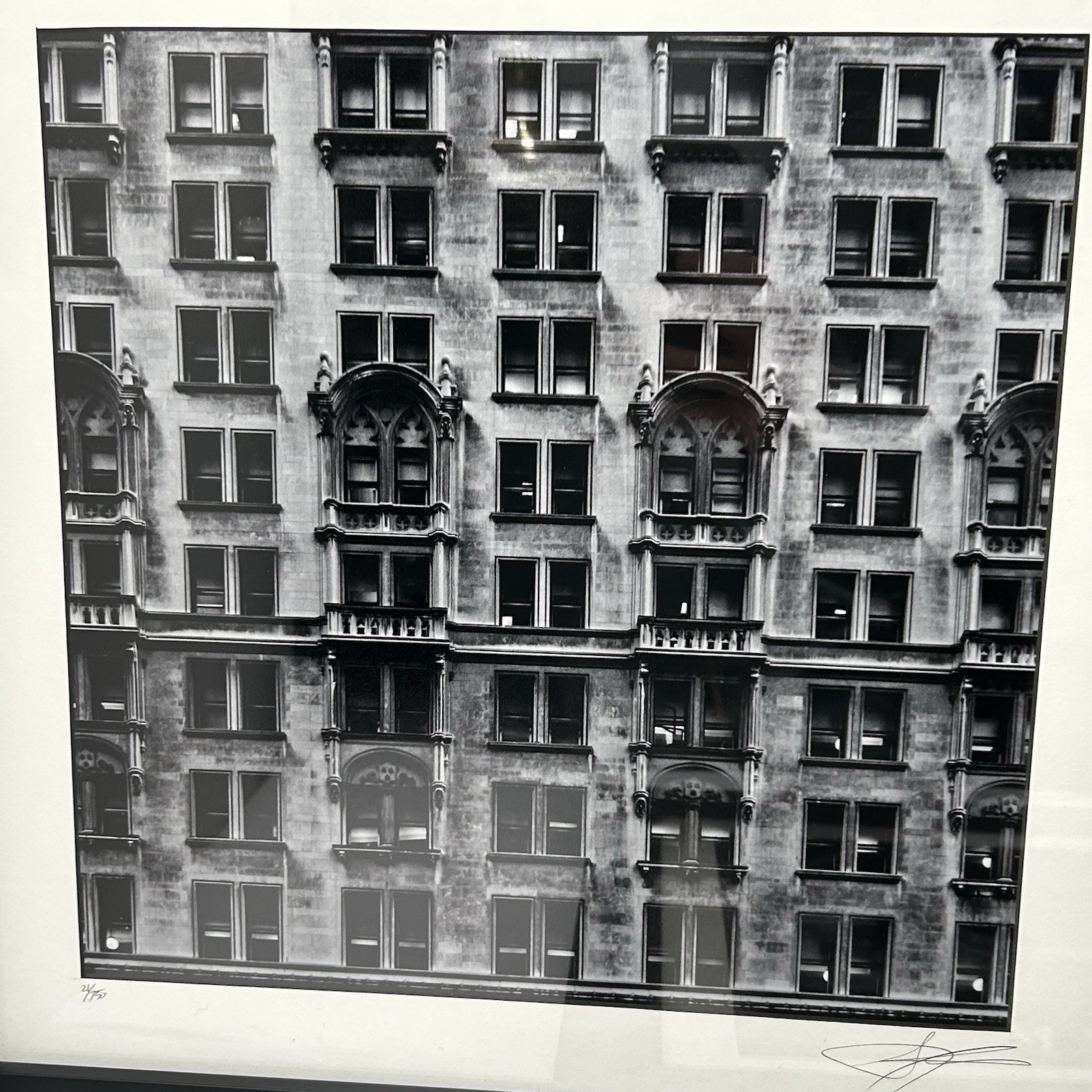3 Metroscap NYC Manhattan Buildings Architecture Hardscape City Life B&W Prints
