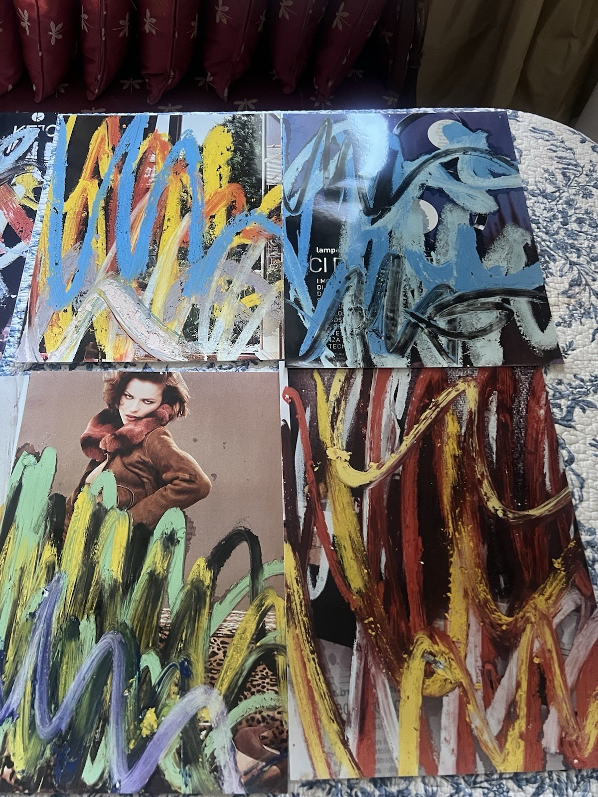14 Abstract Art Fashion Ads Photo Prints Mixed Media Style Fujifilm Paper 20×15”