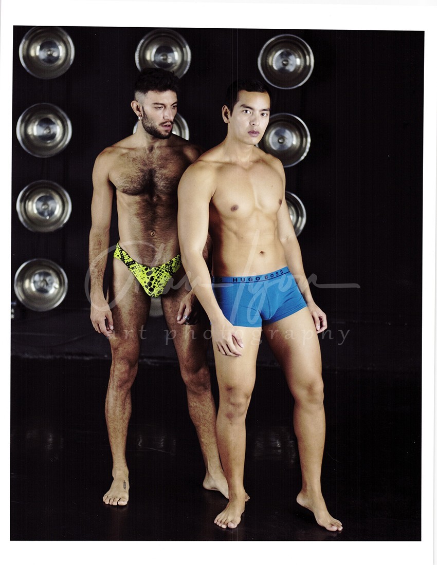 11 X 8.5 Alan Lyon Original Male Photo gay interest (7) Alex & Tristian light