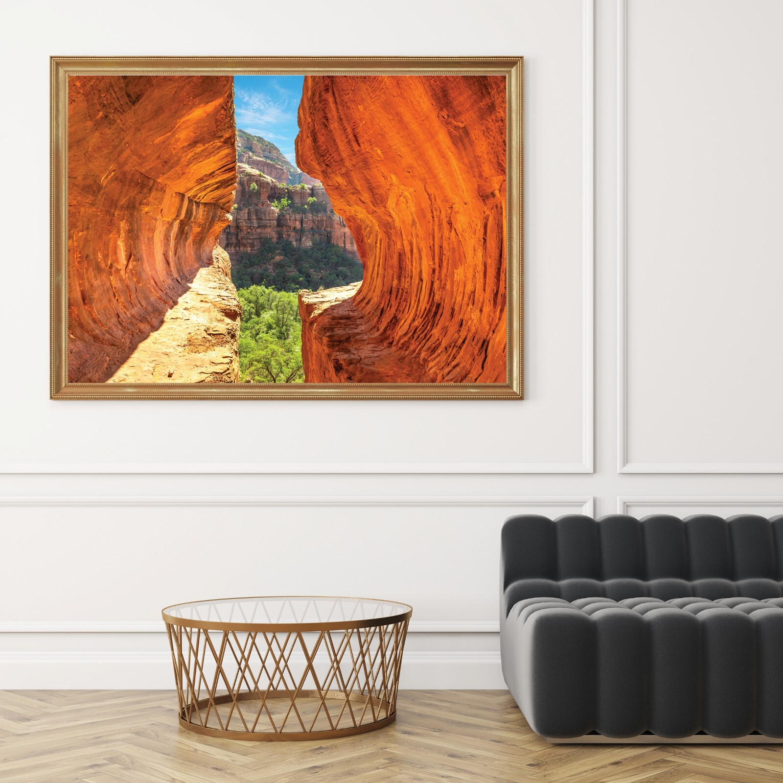 Subway Cave Sedona Photography, Arizona Landscape, Boynton Canyon Trail Picture