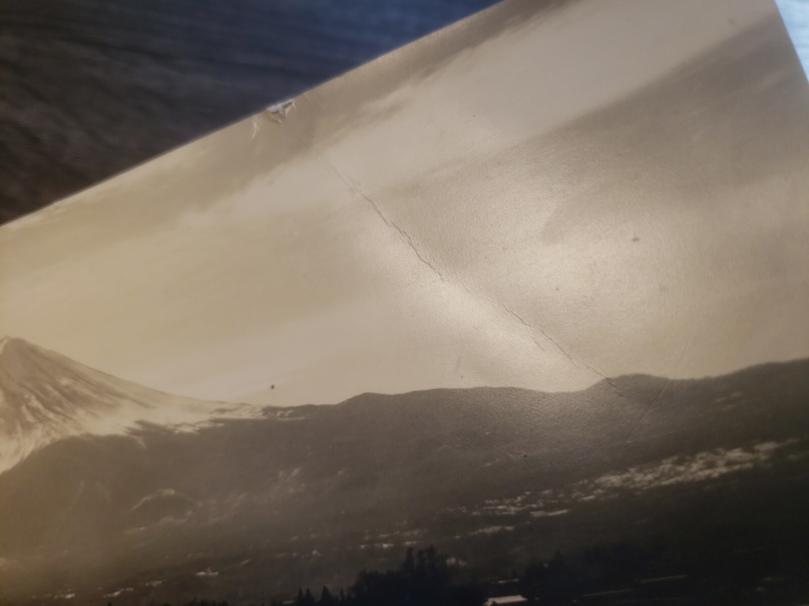 Koyo Okada Vintage Silver Gelatin Print of Mt Fuji taken from Lake Kawaguchi