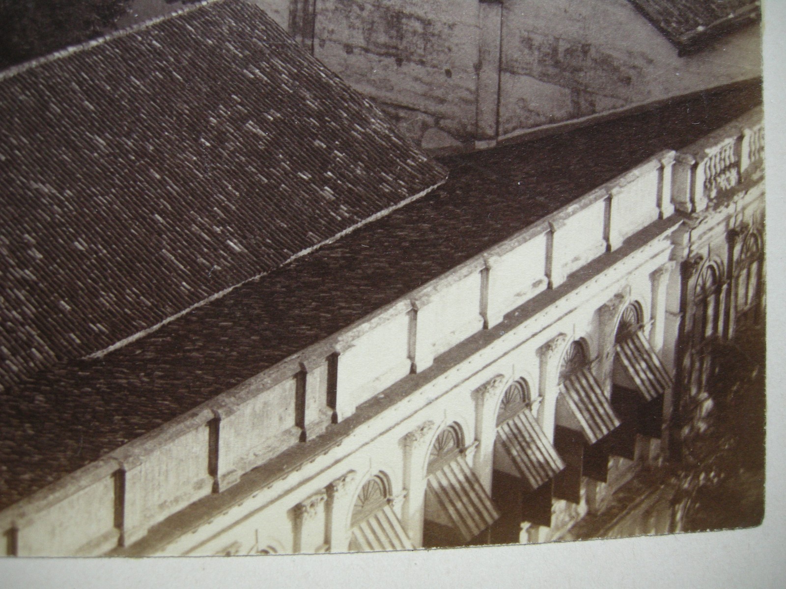 Colombo Sri Lanka Asia View Over City Albumin Print Circa 1880 Vintage