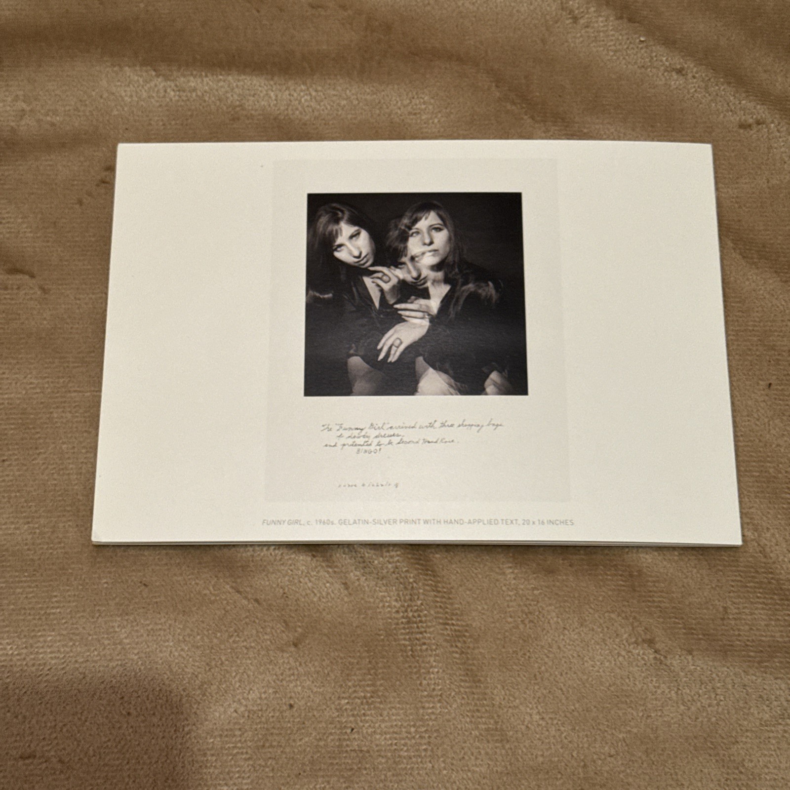 Rare 2015 Duane Michals Photographs Anthony Red Art 5 1/4in X 7 3/4X 30in