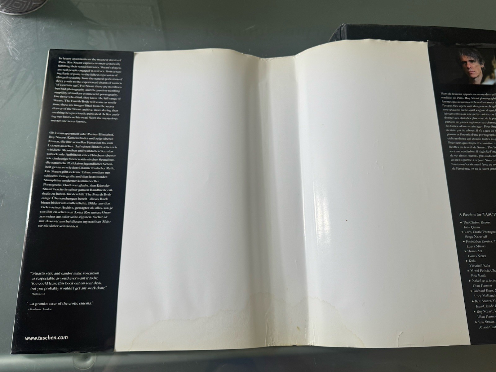 Roy Stuart The Fourth Body 2004 HC First Edition Taschen No DVD