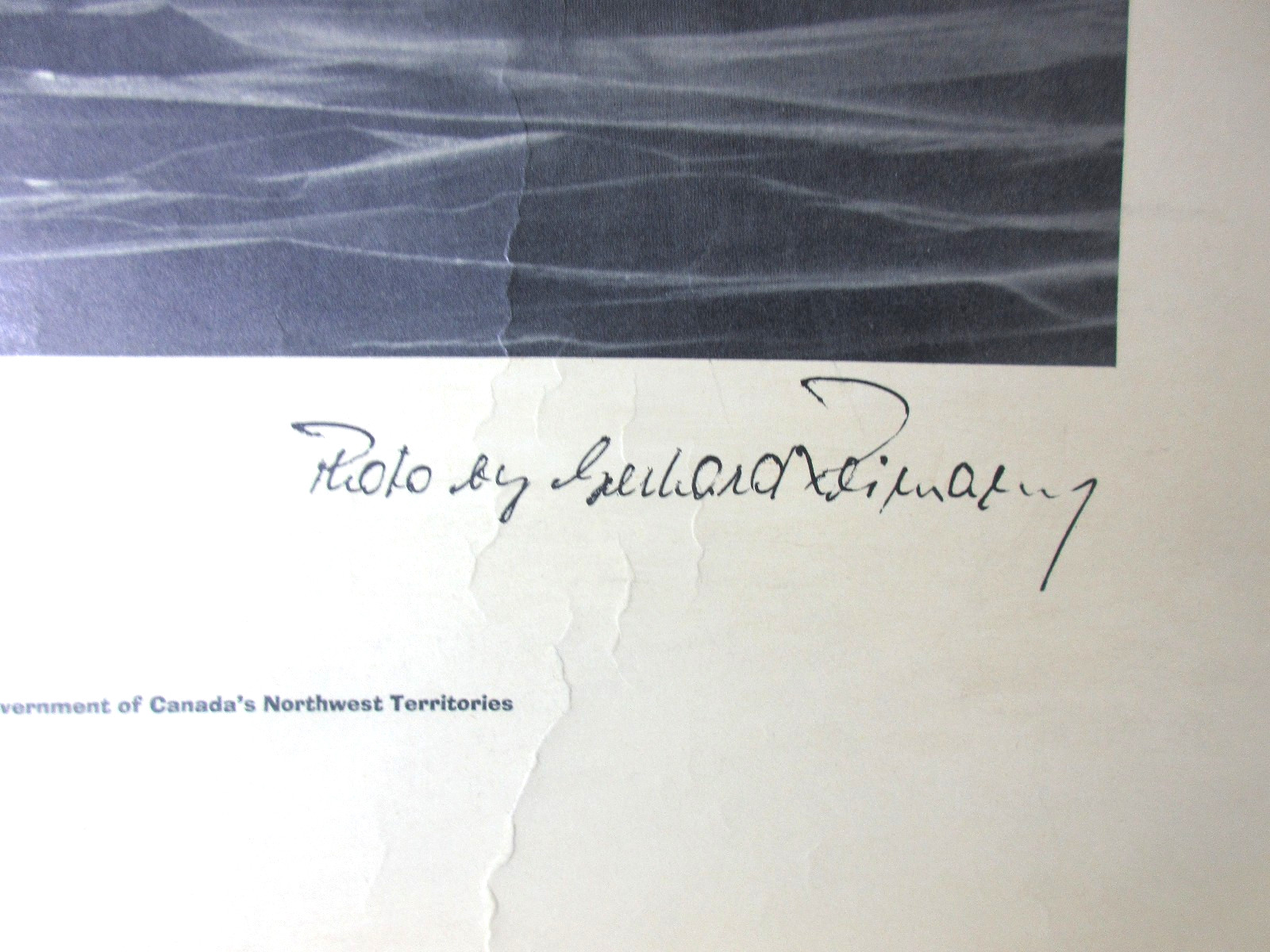 Gerhard Reimann FROZEN NORTH Photograph Canada’s Northwest Territory 20×16