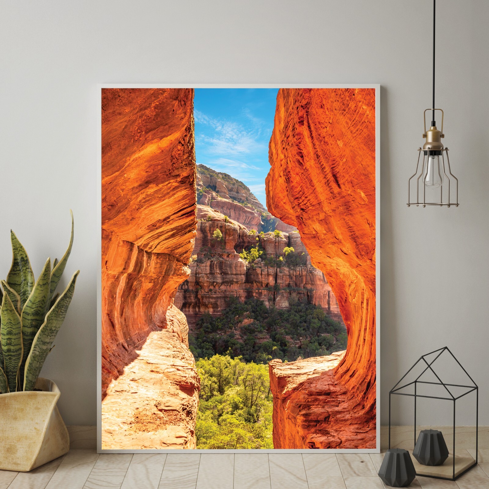 Subway Cave Sedona Photography, Arizona Landscape, Boynton Canyon Trail Picture