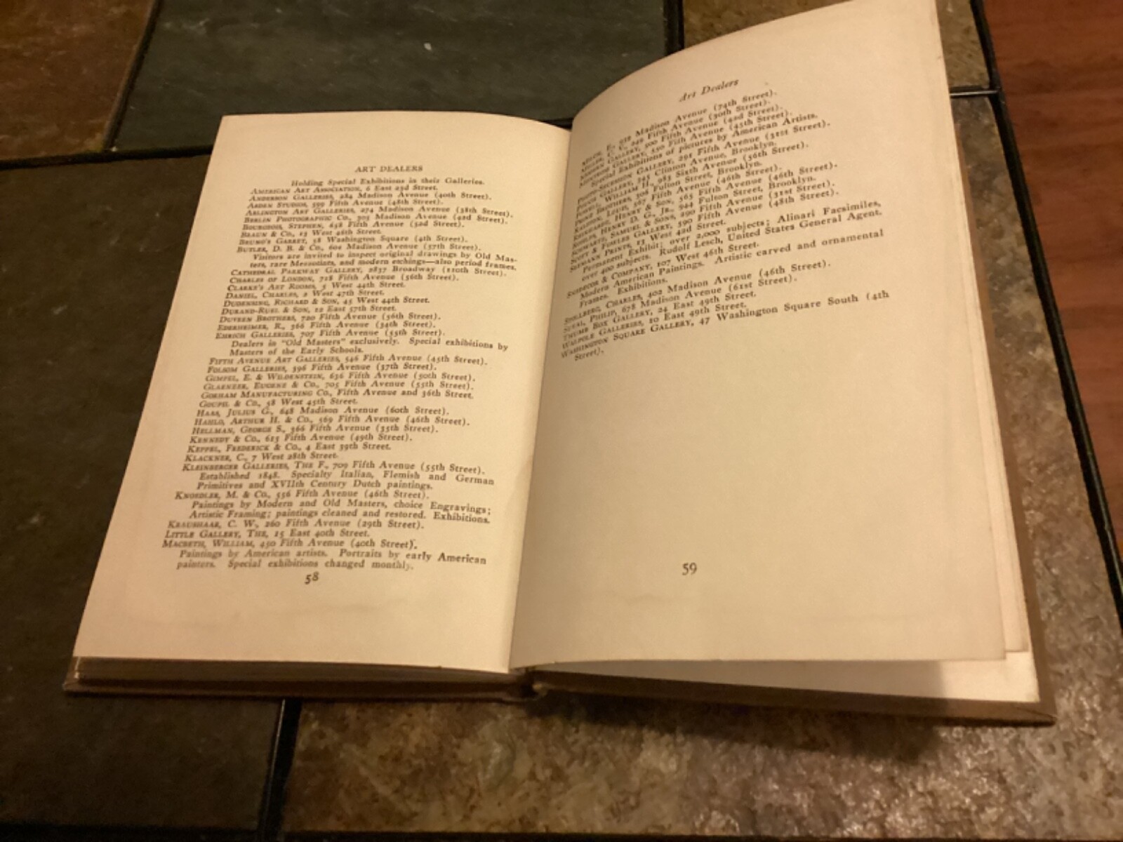 1916 First Edition “A Guide to the Works of Art in New York City”, 10,000 Copies