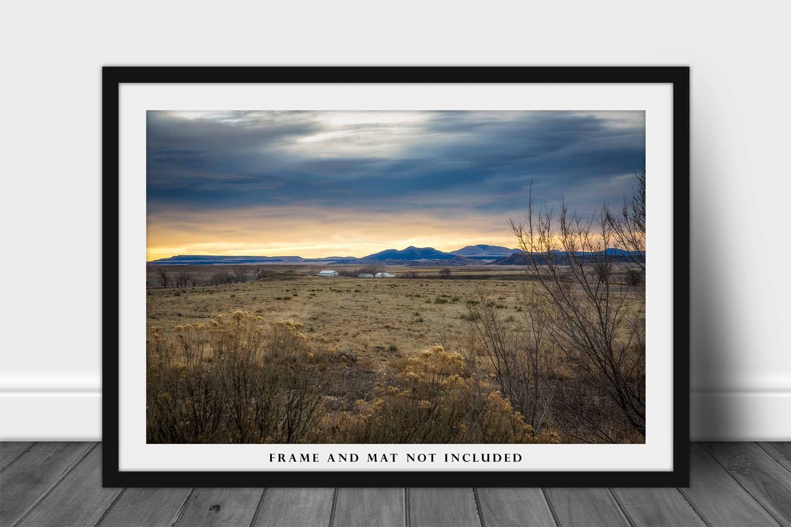 Rocky Mountains Photography Print: Raton New Mexico Sunrise Western Landscape