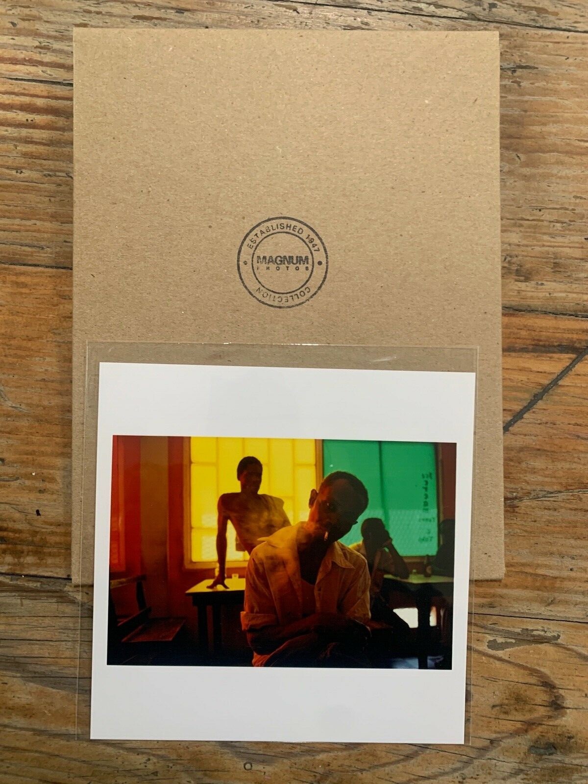 SIGNED Alex Webb Print – Hot Light/Half-Made Worlds – Magnum Square Photo 6 x 6″
