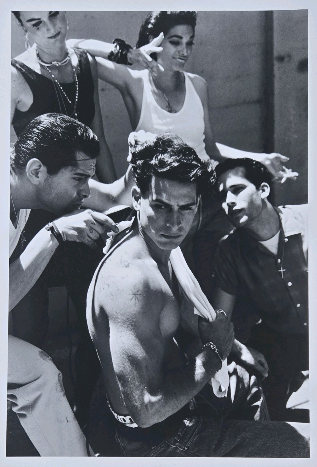 EUGENE PINKOWSKI Original Signed PHOTO Gang L.A. Gelatin Silver SIGNED 14″ x 11″