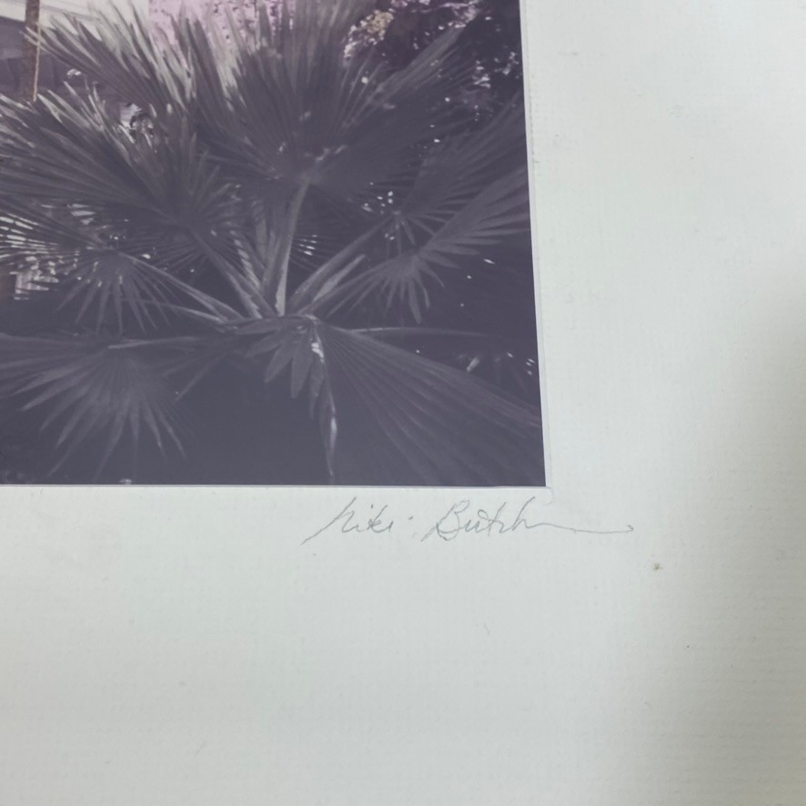 Niki Butcher Key West 1983 Photo Print Signed 41/250 Hand Colored 10×14″ FL Art
