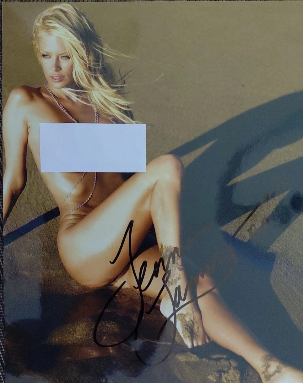 Jenna Jameson Playboy Model Hand Signed 8×10 Autograph