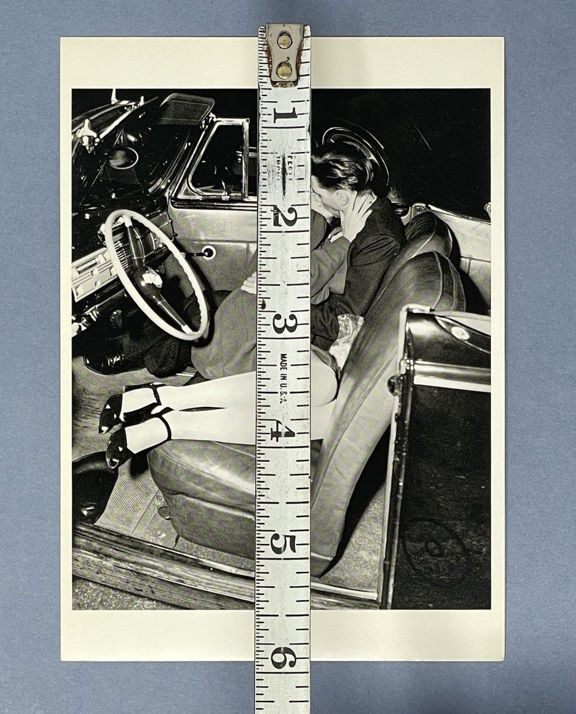 Drive-In Theater 1940s Art Photo Print Card 4”x6” Fotofolio