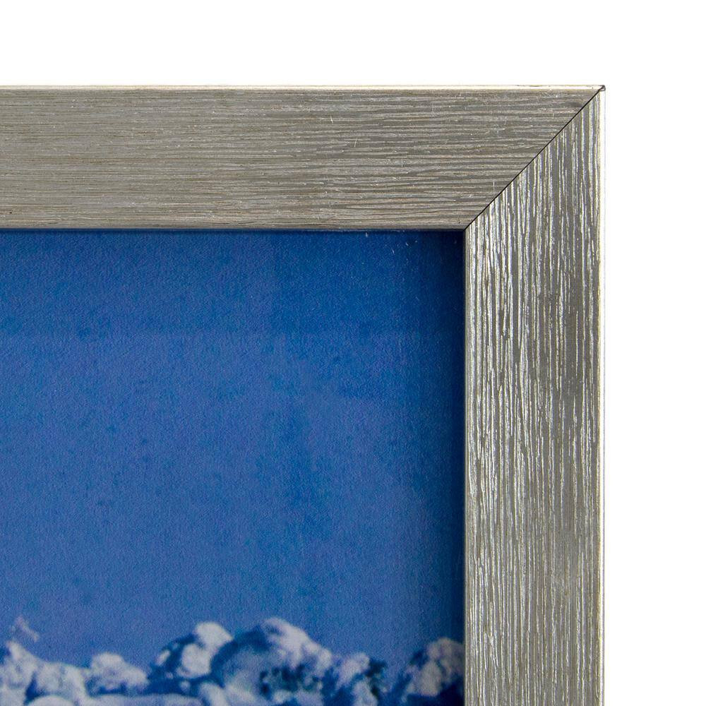 “Alpine Landscape” Silver Frame Photography Wall Art 23.6 In. X 63 In.
