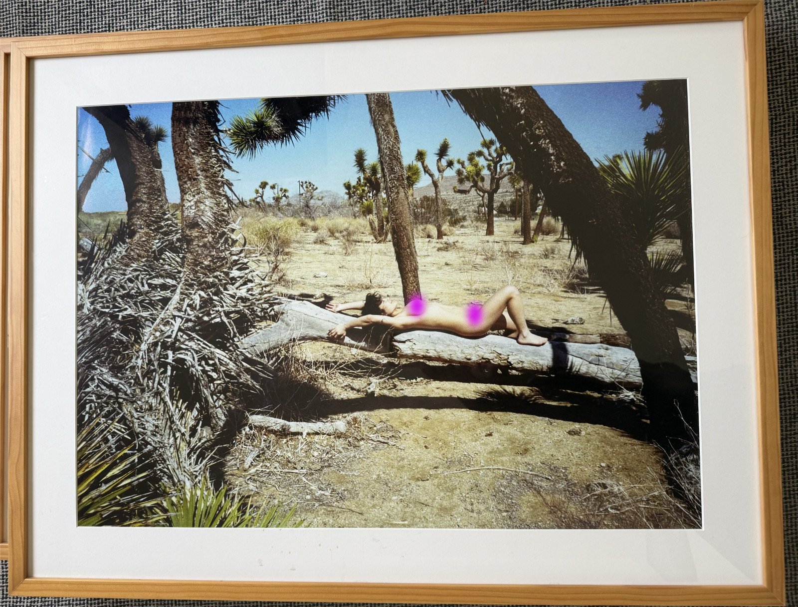 Sandy Kim – Original Art Photograph – Self Portrait Desert 2014 Edition of 2