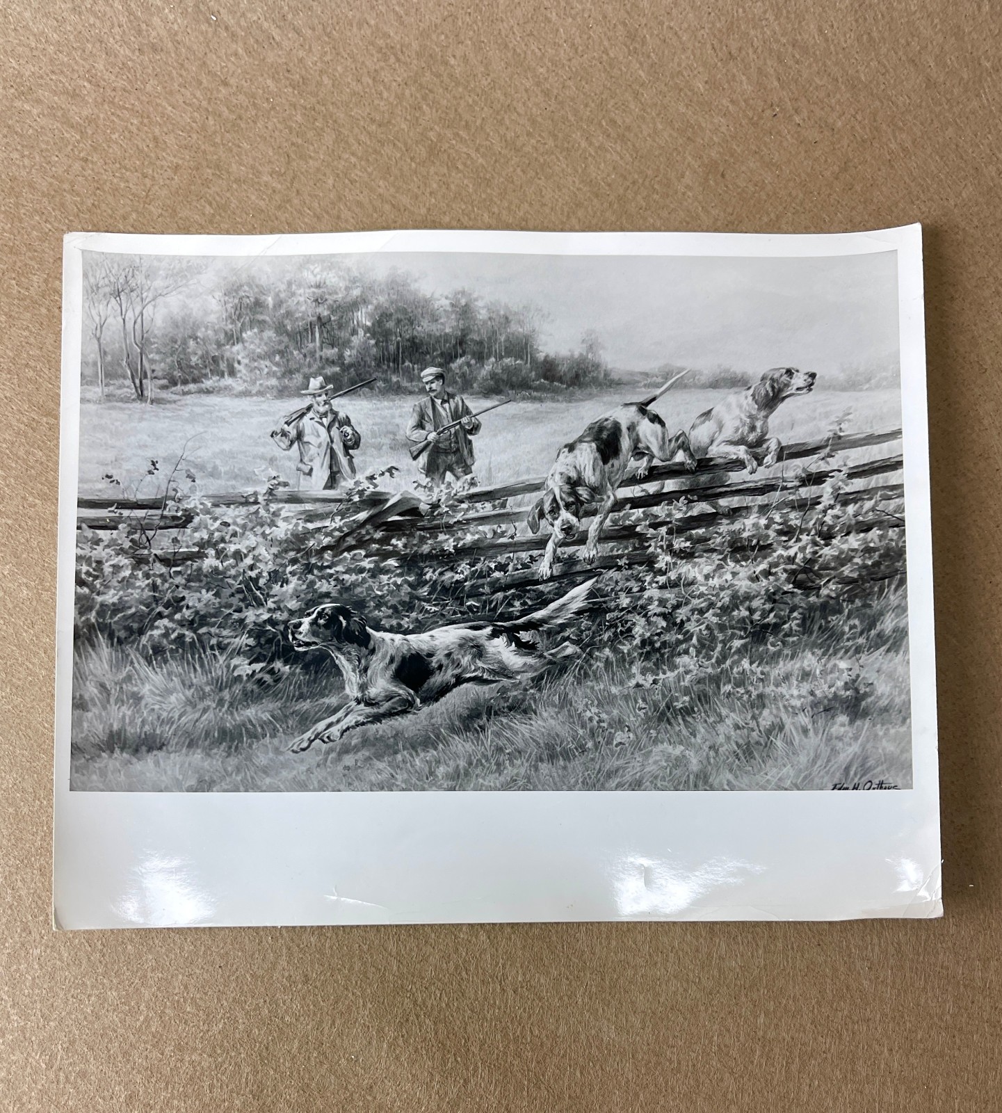 Vintage Archival Photographs After Paintings by Edmund Osthaus (1858–1928) — Lot