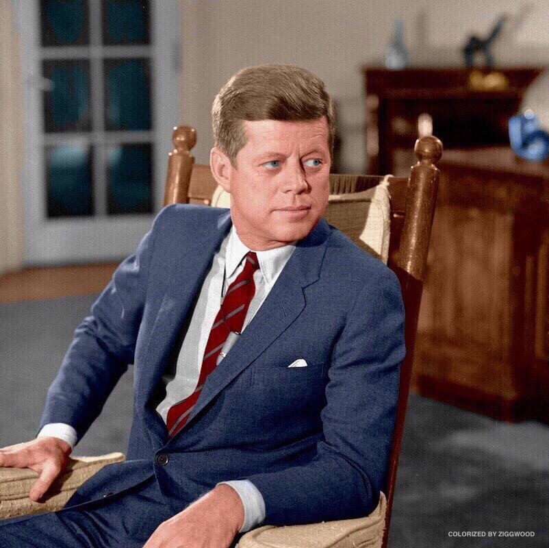 JFK John f kennedy 8*10 photo print vintage american president poster wall decor