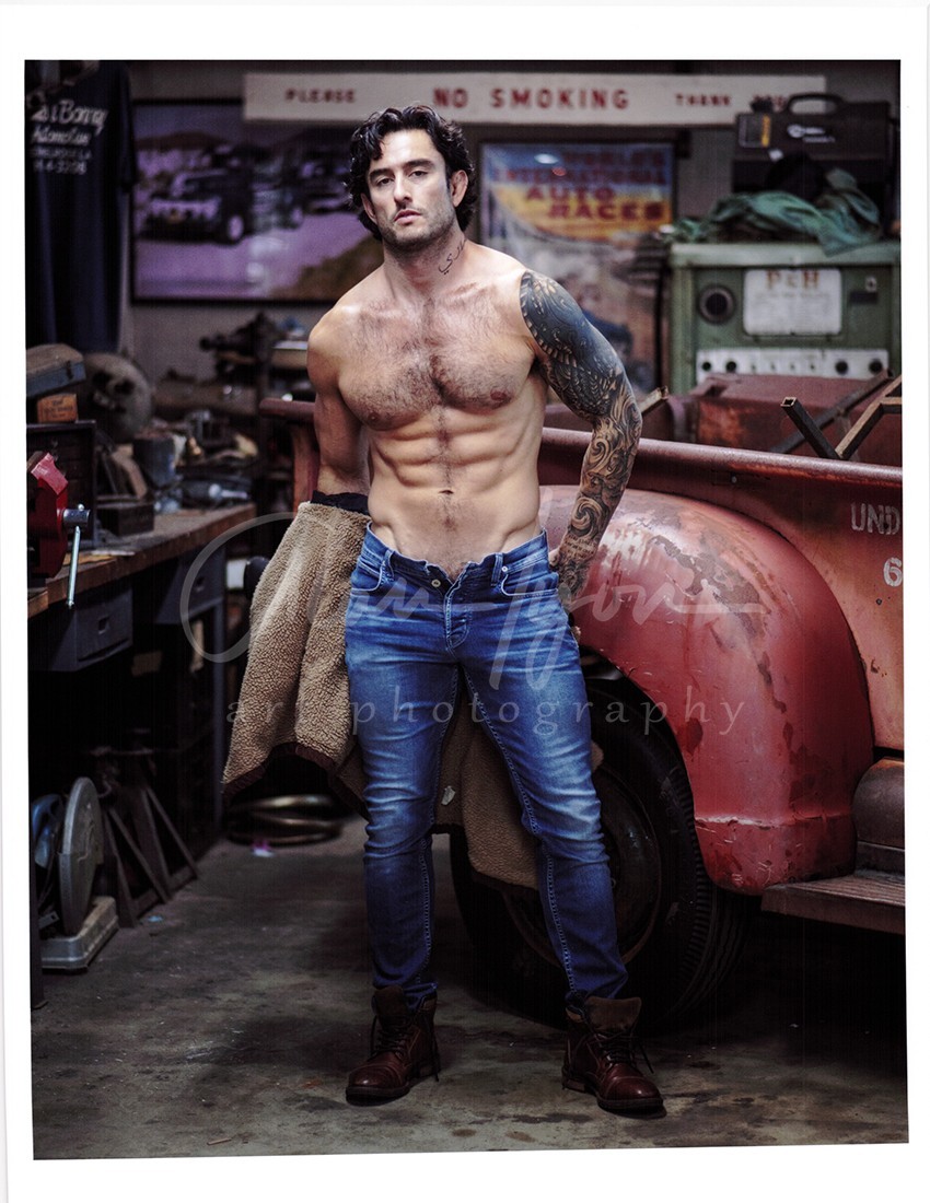 11 X 8.5 Alan Lyon Original Male Photo gay interest (1) Jaxxon jeans!