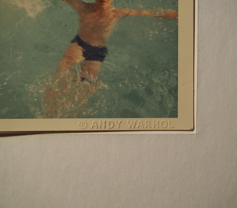 Andy Warhol Oryginal polaroid 1973 photograph.