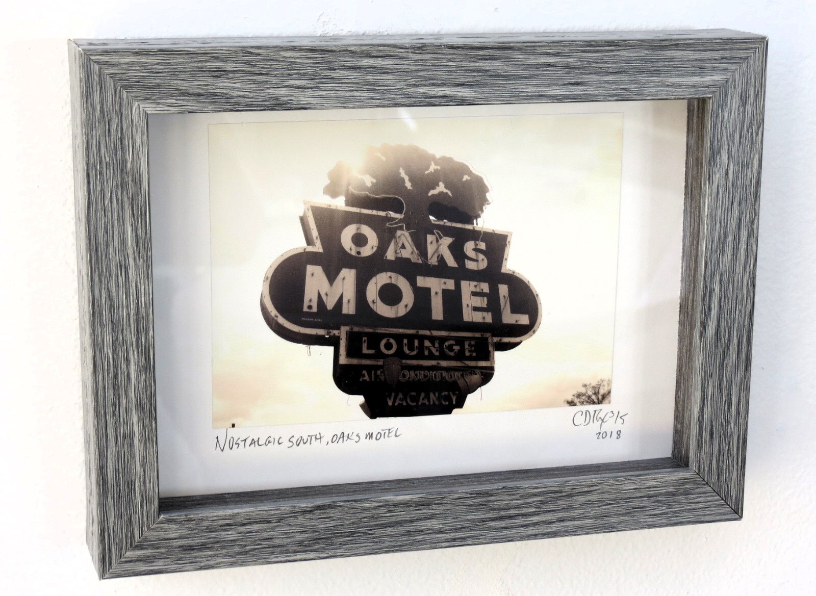Nostalgic Southern Travel Architectural Photography Framed by C. Damien Fox