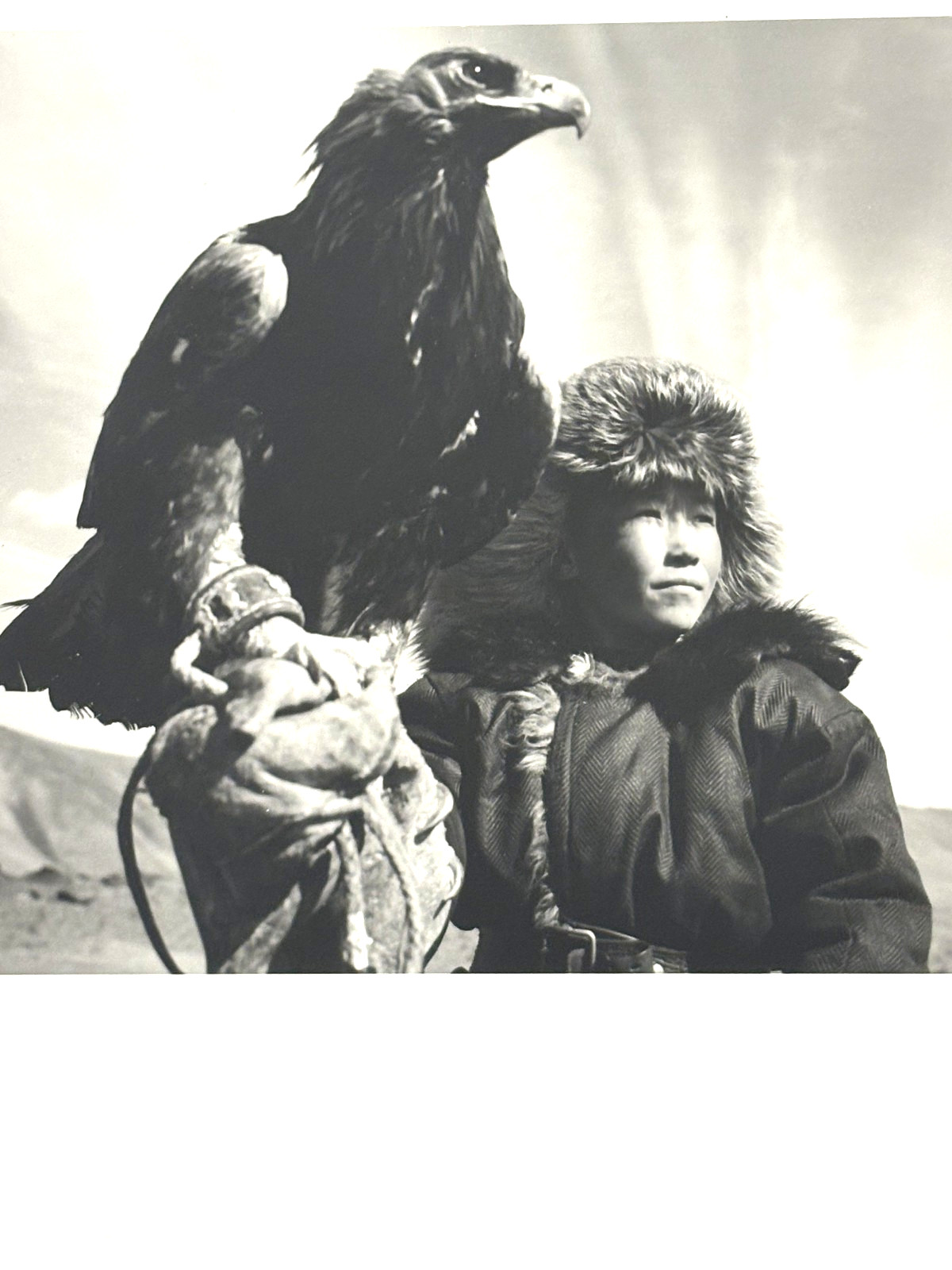 Tibetan Falconer-Archival Digital Pigment Print Photograph-80s-Mark Bugzester
