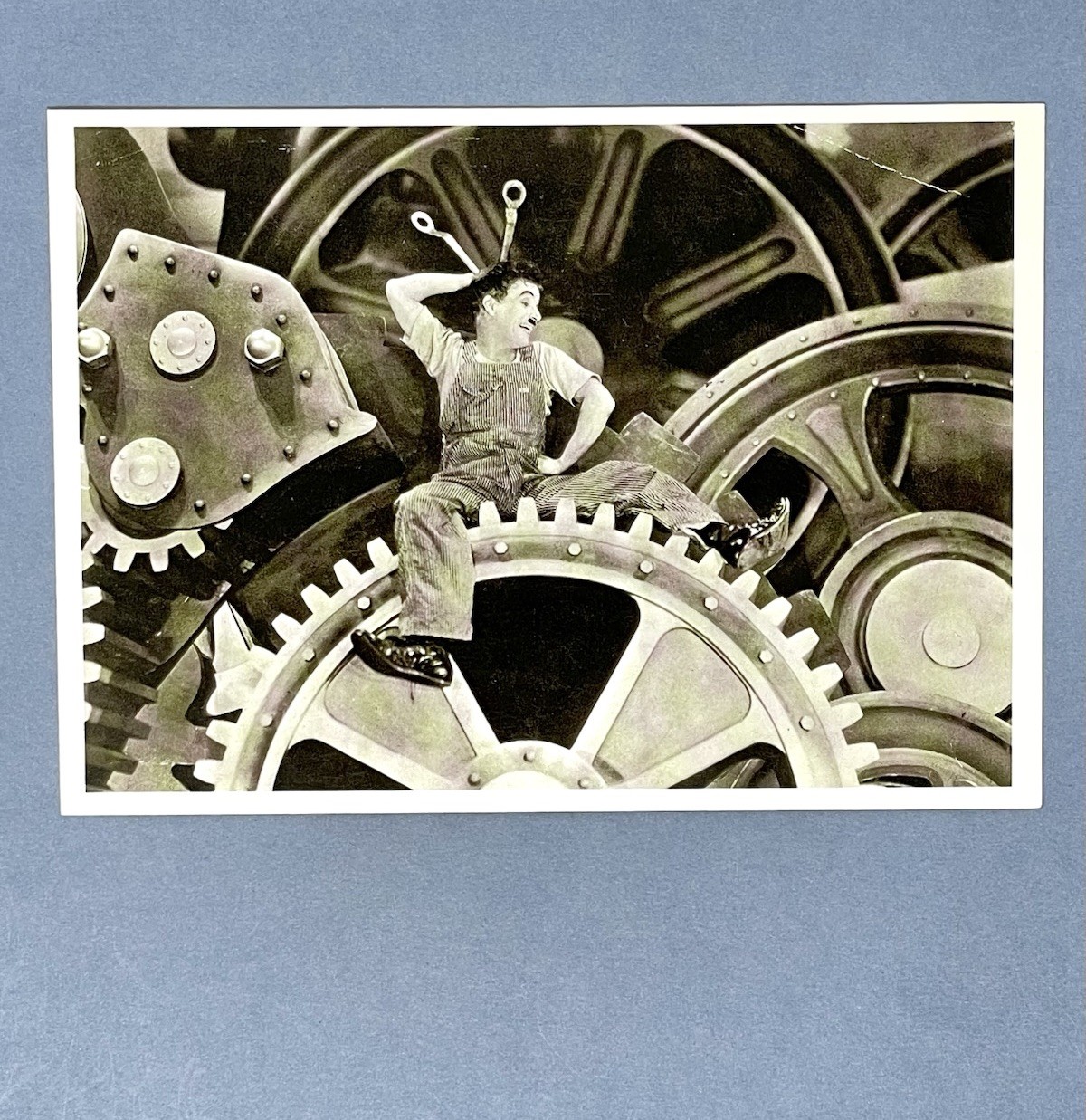 Charlie Chaplin In Modern Times 1935 Art Photo Print Card – Fotofolio 4”x6”