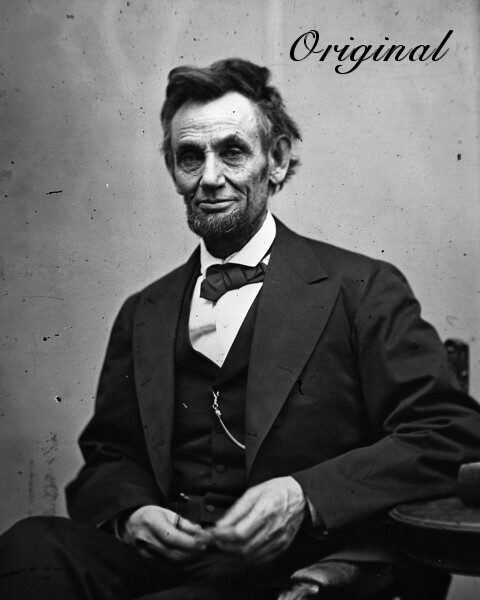 President Abraham Lincoln, New Restored Satin Finish Civil War Photo – 5 Sizes!